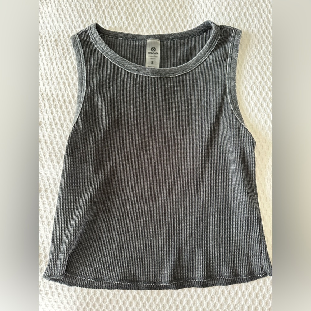 Grey Sleeveless Tank